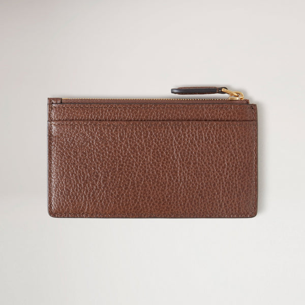 MULBERRY Zipped Long Card Holder Two-Tone SCG in Oak