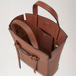 MULBERRY Mini Clovelly Tote Micro Classic Grain in Bright Oak