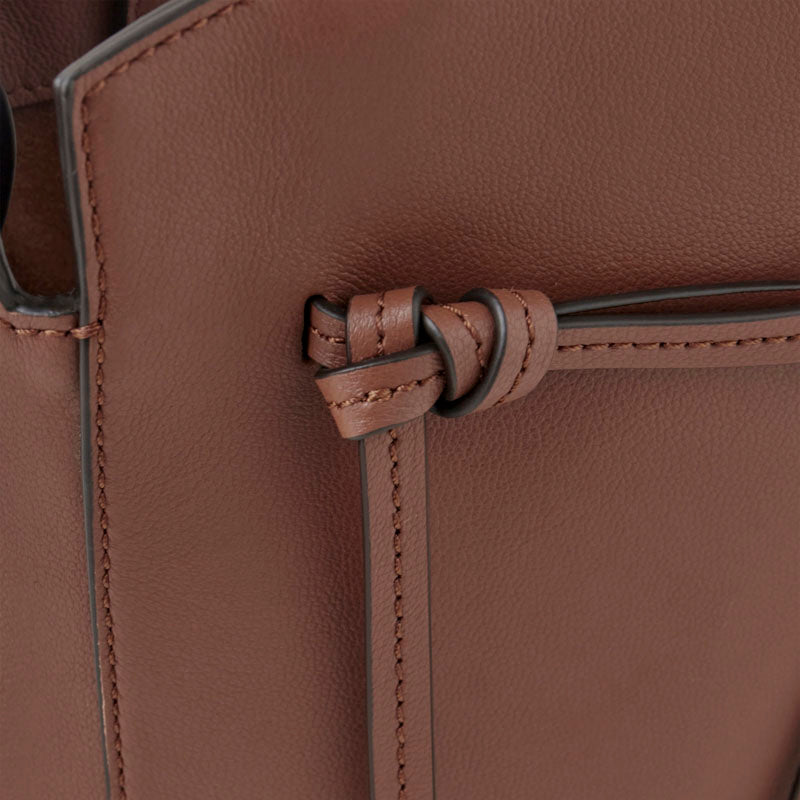MULBERRY Mini Clovelly Tote Micro Classic Grain in Bright Oak