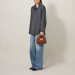 MULBERRY Mini Heritage Bayswater Handbag in Oak Two Tone SCG