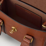 MULBERRY Mini Heritage Bayswater Handbag in Oak Two Tone SCG