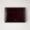 MULBERRY Continental Patent Credit Card Slip  in Deep Aubergine
