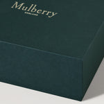 MULBERRY Continental Patent Credit Card Slip  in Deep Aubergine