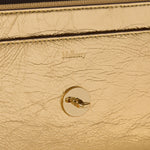 MULBERRY Small Darley Metallic Handbag in Somerset Gold