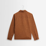 WAX LONDON Rockley Overshirt in Rust