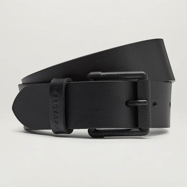 BELSTAFF Roller Buckle Belt in Black