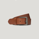 BELSTAFF Roller Buckle Belt in Earth Brown