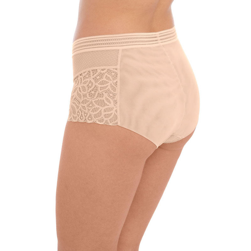 WACOAL Raffine Full Brief in Frappe