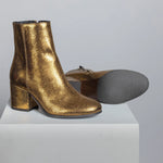 Rasa Boots in Dark Gold