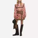 BARBOUR Barbour X Farm Rio Cami Long Sleeve Blouse in Tropical Print
