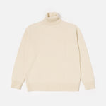 UNIVERSAL WORKS Roll Neck in Ecru