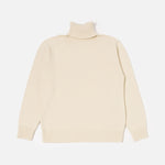 UNIVERSAL WORKS Roll Neck in Ecru