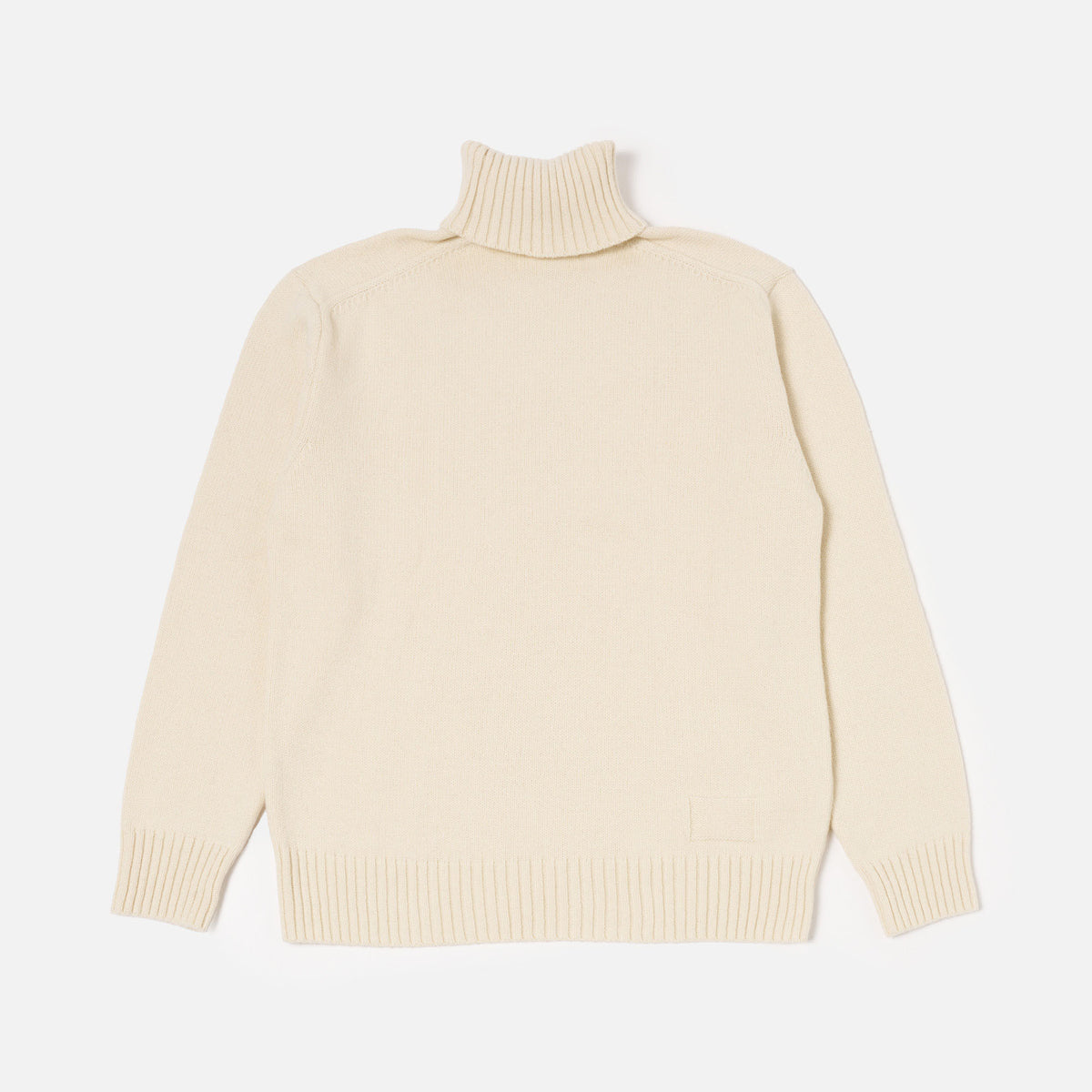 UNIVERSAL WORKS Roll Neck in Ecru