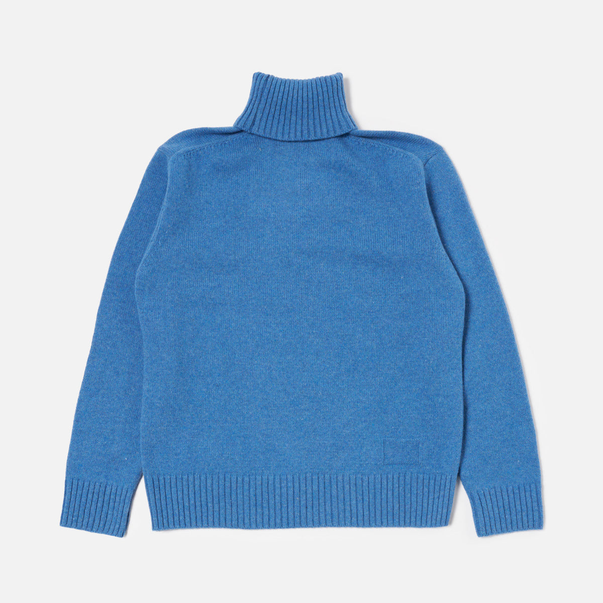 UNIVERSAL WORKS Roll Neck in Pale Blue