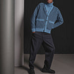 UNIVERSAL WORKS Roll Neck in Pale Blue