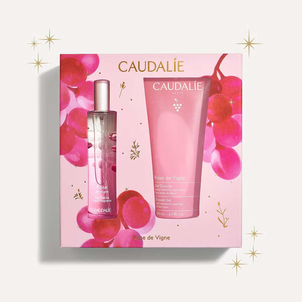 CAUDALIE Rose de Vigne Fresh Fragrance Gift Set