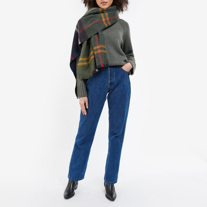 BARBOUR Rosefield Tartan Scarf in Classic Tartan
