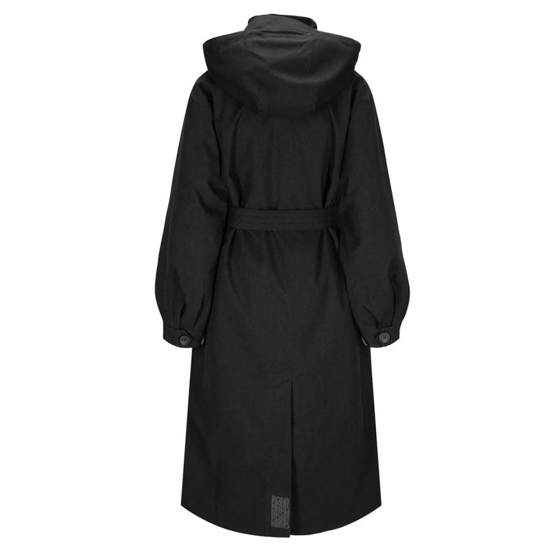 BRGN Rossby Maxi Coat in New Black