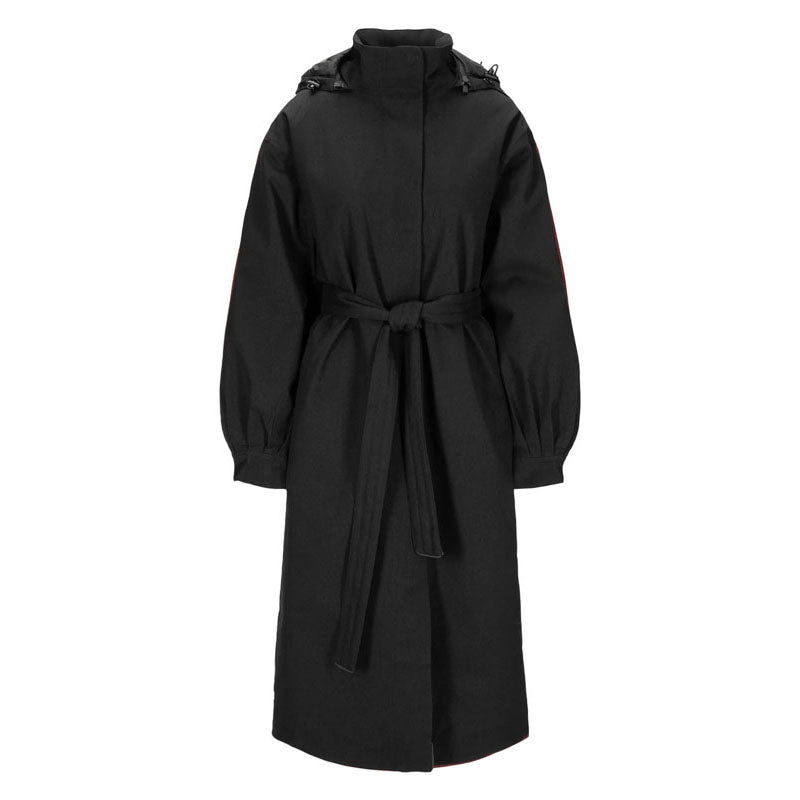 BRGN Rossby Maxi Coat in New Black
