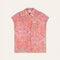 OILILY Banana Short Sleeve Blouse in Lavender Mist