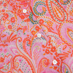 OILILY Banana Short Sleeve Blouse in Lavender Mist