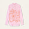 OILILY Betula Long Sleeve Blouse in Prism Pink