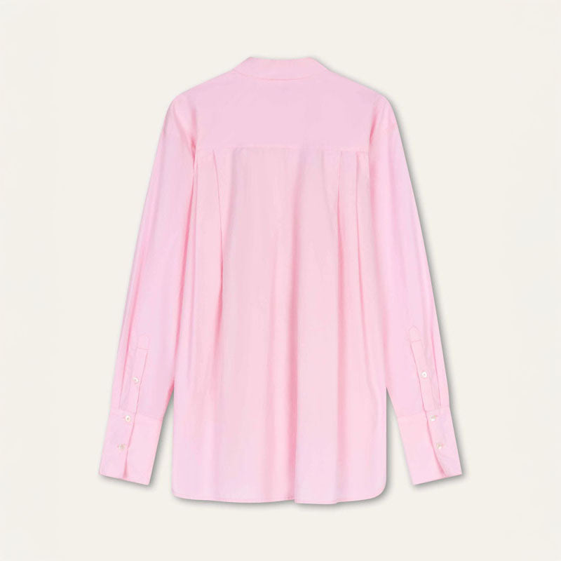OILILY Betula Long Sleeve Blouse in Prism Pink