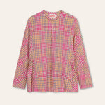 OILILY Bahlia Long Sleeve Blouse in Raspberry Sorbet