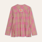 OILILY Bahlia Long Sleeve Blouse in Raspberry Sorbet