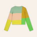 OILILY Vosmic Long Sleeve Cardigan in Meadow
