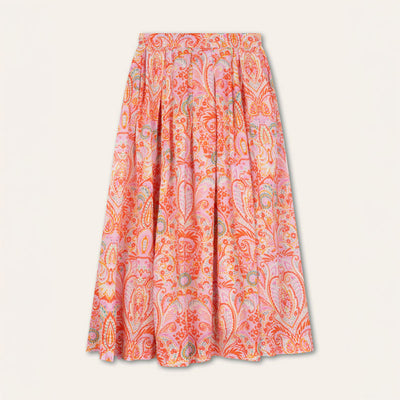 OILILY Summers Maxi Skirt in Lavender Mist