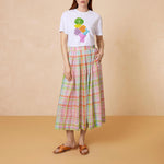 OILILY Summers Skirt in Prism Pink