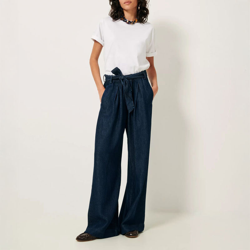 SESSUN Serge Oversize T-Shirt in Optical White