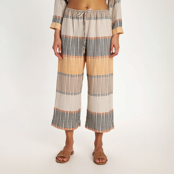 PEARL & CAVIAR Leros Zakar Pants in Camel