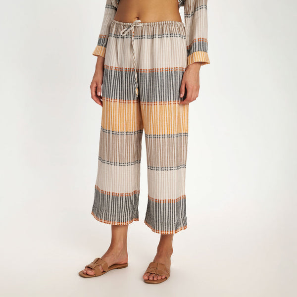 PEARL & CAVIAR Leros Zakar Pants in Camel