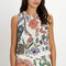 PEARL & CAVIAR Fiskardo Botanical Broderie Top in Multi