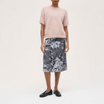ROSSO35 Short Sleeve Jumper in Powder Pink