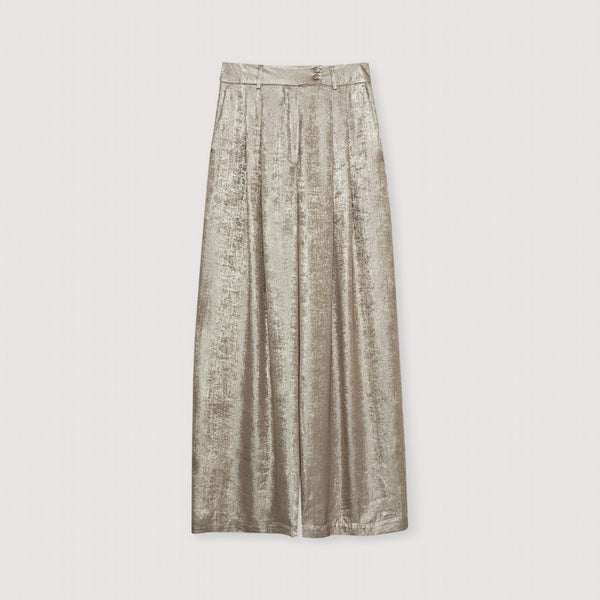 THE NEW SOCIETY Saffron Trousers in Gold