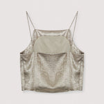 THE NEW SOCIETY Saffron Top in Gold