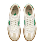 Santos Sneakers in Off White/Green