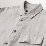 Scale Short Sleeve Shirt in Cloud Grey
