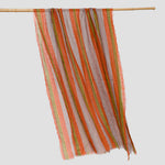 LOVAT&GREEN Seawind Linen Scarf in Orange
