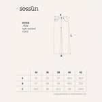 SESSUN Peter Jeans in Graffit
