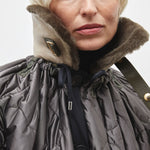 MARFA STANCE Aviator Collar in Dark Stone/Olive