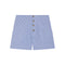 LEON & HARPER Qitu Stripe Shorts in Blue