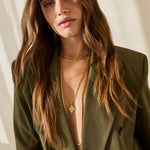 TALIS CHAINS Solar Eclipse Pendant Necklace in Gold