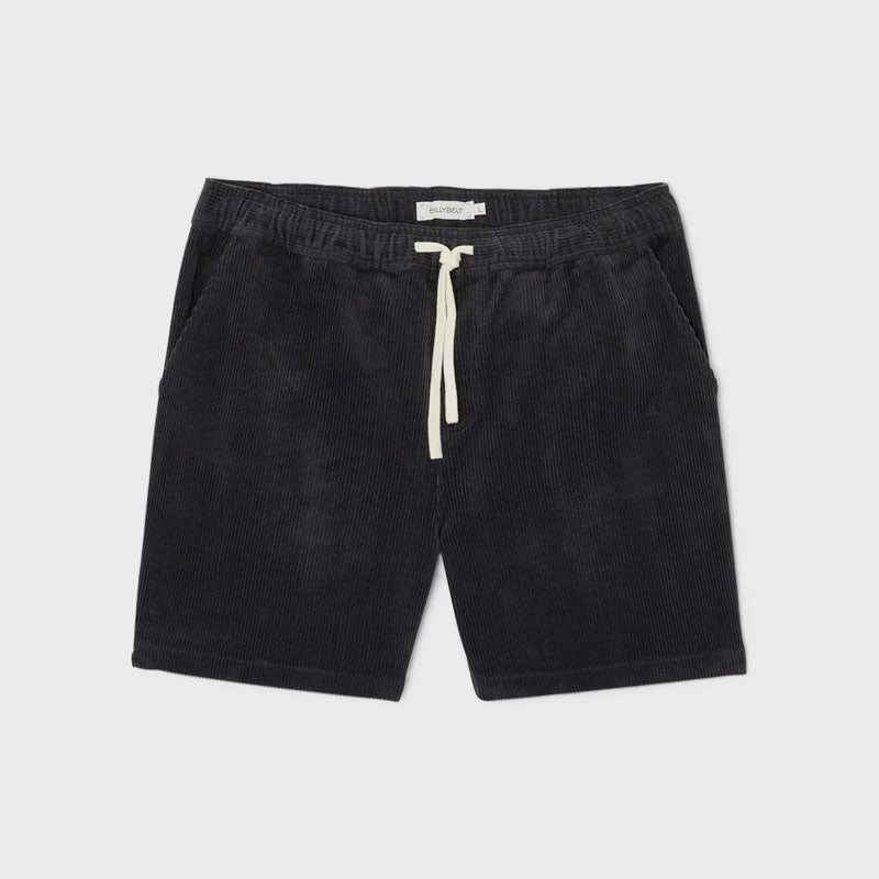BILLYBELT Velvet Beach Horizon Shorts in Anthracite