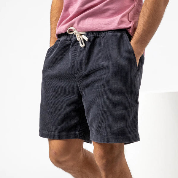 BILLYBELT Velvet Beach Horizon Shorts in Anthracite