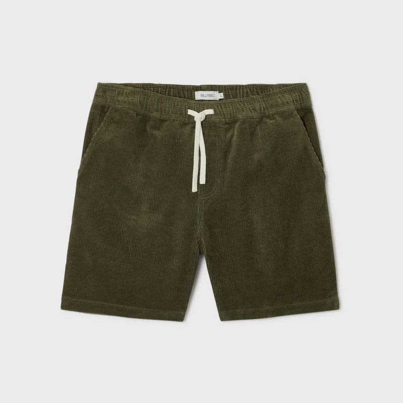 BILLYBELT Velvet Beach Horizon Shorts in Khaki