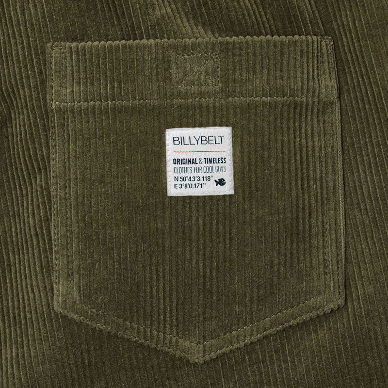 BILLYBELT Velvet Beach Horizon Shorts in Khaki